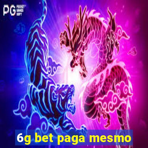 6g bet paga mesmo